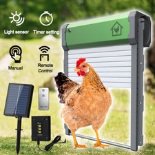 Elektrische Hühnerklappe