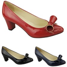 Damenschuhe Pumps Naturleder