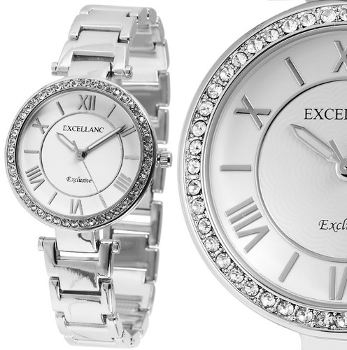 Damen armbanduhr weiss silber - damen,