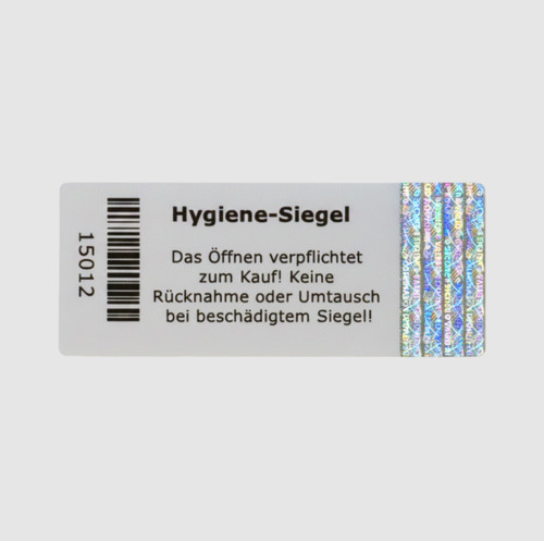 Hologramm hygienesiegel - 3d,