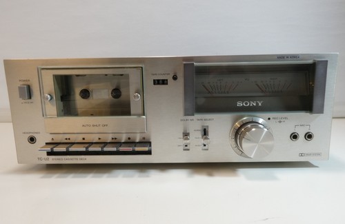 Sony cassette tape deck - cassette,