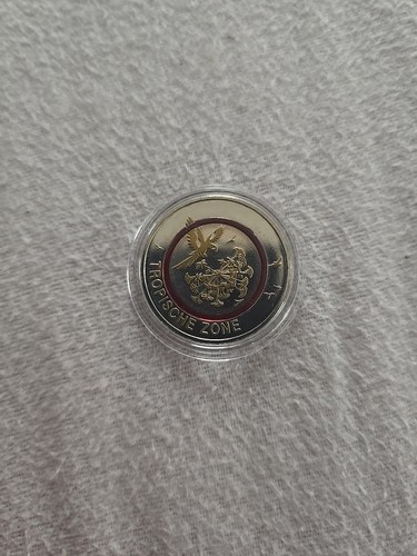 Euro gedenkmünze tropische - 5,