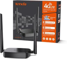 * Tenda 4G03 Pro LTE Router N300 CAT4 150Mbps 2x4dBi Antennen Fast-Ethernet Plug