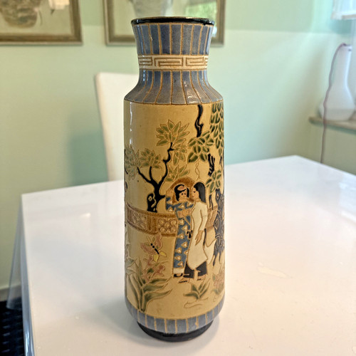 Vase keramik asiatische - vase,