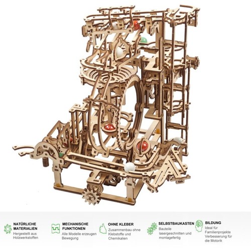 Ugears stufenbahn murmelbahn - ugears,
