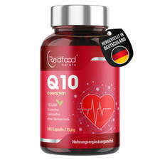 Coenzym Q10 hochdosiert 100mg Tagesportion 240 Kapseln für 8 Monate, Vegan