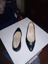 Damenpumps 4 1/2 schwarz Peter KAISER m.5cm Absatz 2cm breit gebr.wenig getr.