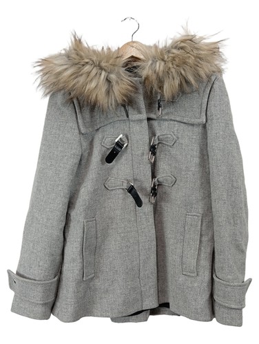 Zara damen dufflecoat mantel - damen,
