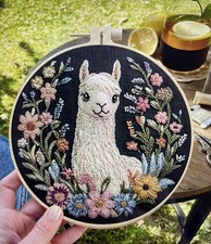 Stickpackung - Schönes Alpaka
