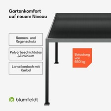 Pavillon 3x4 m Garten Pergola