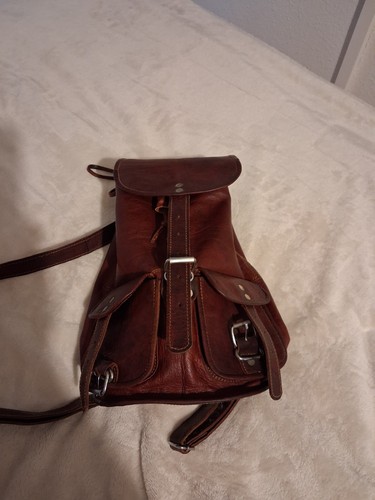 Echter lederrucksack von - echter,