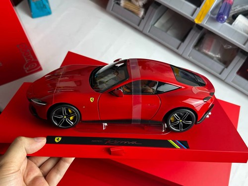 Bburago ferrari roma rot - bburago,