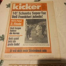 Kicker Magazin vom 22.5.1980