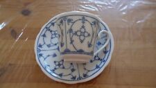 Kaffee Set Porzellan JÄGER EISENBERG - GDR Dekor: Strohblume Original BLAU