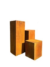 Edelrost Säulen, Set oder