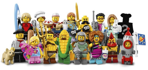Lego minifiguren serie - minifiguren,
