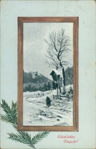 Ansichtskarte neujahr neues - neujahr,
