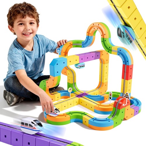 Elektrisches eisenbahnset - elektrisches,