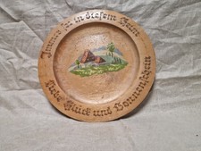 alter von Hand bemalter Holz