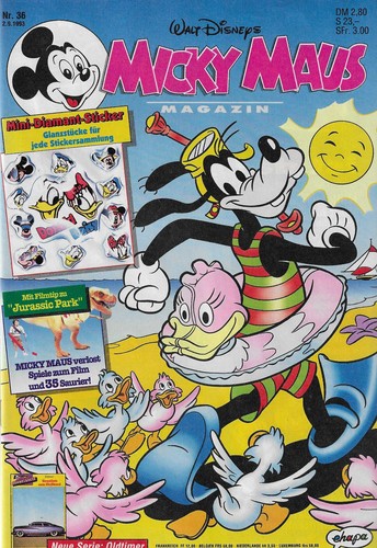 Micky maus 1993 - micky, nr.36