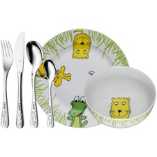 WMF Safari  Kindergeschirr Set 6-teilig mit Gravur personalisiert