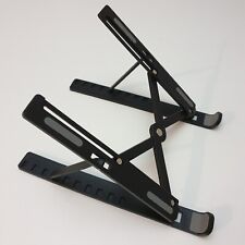 Laptop Ständer Höhenverstellbar Faltbar Notebook Tablet Halter 10 Winkel schwarz