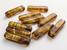 12 Glas Stäbchen rund aus