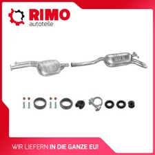 Mercedes W124 260E 300E Stufenheck Auspuffanlage Auspuff Mit Montagesatz