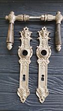 Gründerzeit Türgarnitur/ Türbeschläge / um 1880 / door handles 