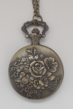 Retro taschenuhr rose - retro,