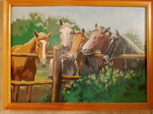 Original gemälde gerahmtes - gemälde,