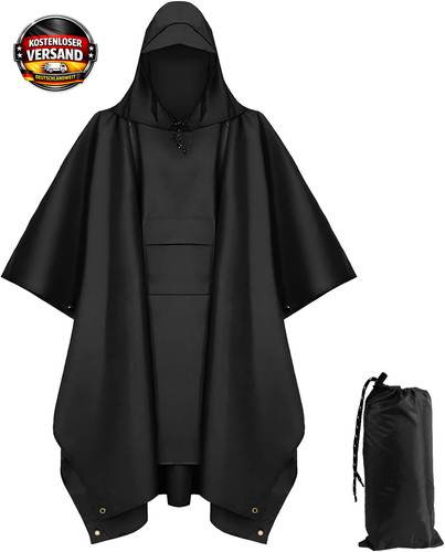 Wasserdicht regenponcho damen - wasserdicht,