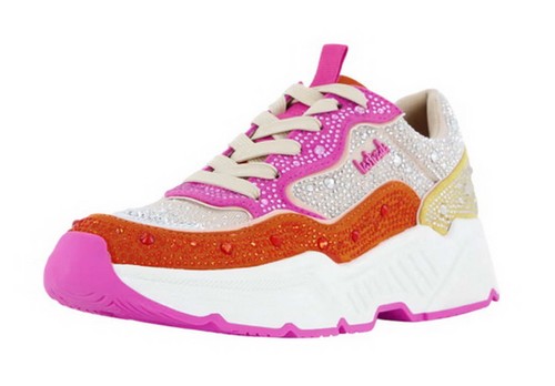 Strada halbschuh orange - la,