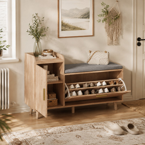 Schuhbank schuhregal garderobe - schuhbank,