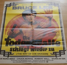 Filmplakat / movie poster  A1  Die Todeskralle schägt wieder zu   Bruce Lee