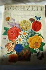 antiquarische Zeitschrift Sibylle, Sonderausgabe Hochzeit von 1964