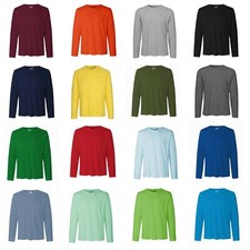 Herren Langarmshirt Fairtrade