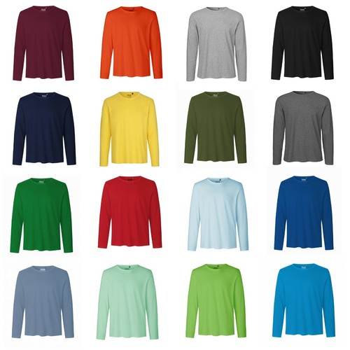 Herren langarmshirt fairtrade - langarmshirt,