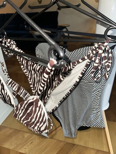 Zara bikini zebra braun weiß - zara,