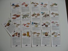 21 x Werbung Reklame Sammel-Rezepte für die Gasküche Kochen Backen Speicherfund
