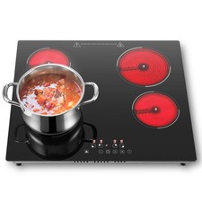 Glaskeramikkochfeld 4 Platten