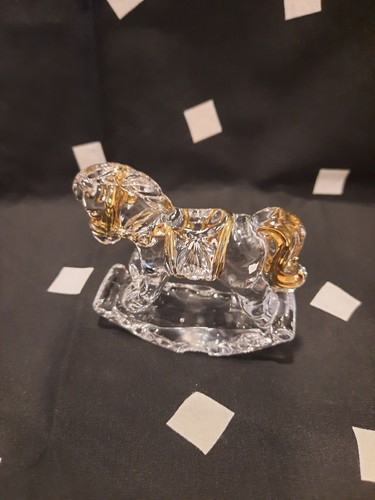 Glas schaukelpferd 5 cm - 7,5,