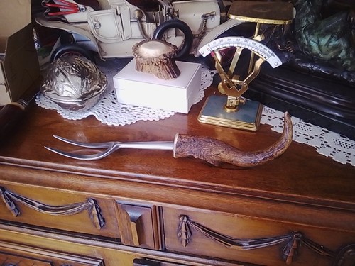 Skurriles jagdbesteck urige - jagdbesteck,