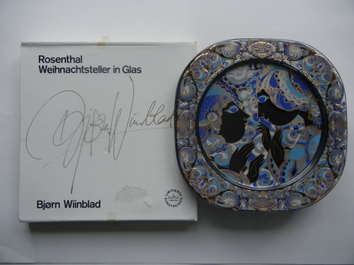 Rosenthal weihnachtsteller - rosenthal,