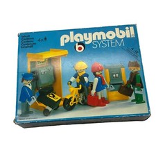 Playmobil 3231 City Post Set Telefonzelle Briefe mit OVP Unvollständig Vintage