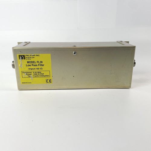 Palstar model fl30 - palstar, pass
