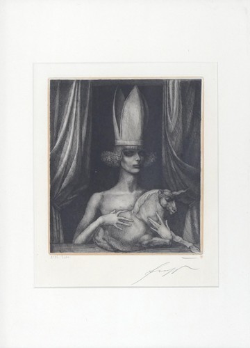 Ernst fuchs das einhorn - einhorn,