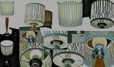 SunLight | LED-Designer-Tischleuchte Innen | 38cm | E14 | A1 Energie | spare gut