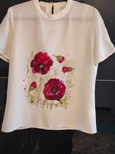 Zauberhafte seidenbluse - zauberhafte,