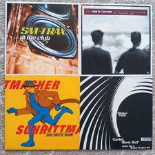 4 × Maxi Singels "Dance & Techno" ( U.a. Der Dritte Raum, Blank & Jones. etc.)